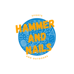 Hammer and Nails Sports and Outdoors logo
